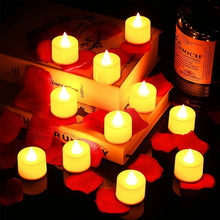 Load image into Gallery viewer, LED Candle Battery Powered Flameless Tea Candle Fake Candle Lamp Wedding Birthday Party Home Decoration Lamp Candlestick Candles