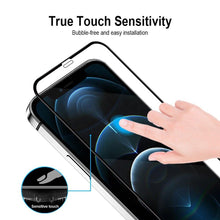 将图片加载到图库查看器,4Pcs Full Cover Screen Protector For iPhone 14 11 12 13 Pro Max Protective Glass For iPhone X XR XS Max 6 7 8 Plus Tempered Film Screen Protector Tempered Glass Compatible With iPhone