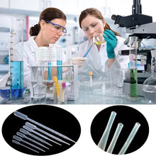 将图片加载到图库查看器,10 Pieces 0.2 / 0.5 / 1/2/3/5 / 10ML Laboratory Pipette Plastic Disposable Graduated Container Liquid Dropper Equipment Straw