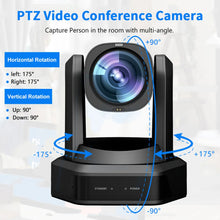 将图片加载到图库查看器,Runpu 1080P/60fps NDI Conference PTZ Video Camera 12/20/30x Zoom Ai Auto Tracking PTZ SDI Camera HDMI USB Outputs Support POE