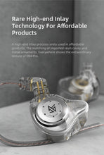 Load image into Gallery viewer, KZ EDX pro In-ear type Earphones Stereo DJ Hi-Fi Bass HIFI Microphone Earplugs Cable speakers reduce noise and detachable cables
