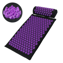 Load image into Gallery viewer, Acupressure Yoga Mat Kuznetsov Applicator Cushion with Spikes