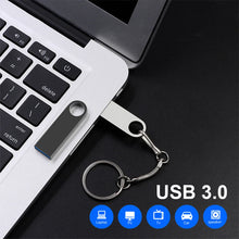 Load image into Gallery viewer, New 2025 Metal Pen Drive 2TB Cle Usb Flash Drives 1TB High Speed Pendrive 512TB 128GB Memoria Usb 3.0 For xiaomi mijia equipment