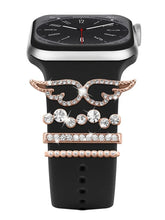 Load image into Gallery viewer, Decoration For Apple watch band 8 6 7 4 se 42mm Diamond Jewelry ring Accessories samsung/Huawei wristband 20/22mm watch strap