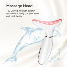 将图片加载到图库查看器,3 in 1 EMS Neck Face Beauty Device with Thermal Neck Lifting Vibration LED Facial Massager Double Chin Remover Skin Care Tool