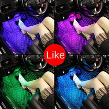 Load image into Gallery viewer, Universal Car RGB LED Strip – 8-Color Interior Ambient Lights