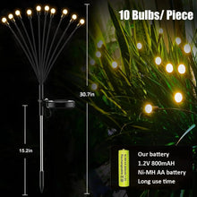 Load image into Gallery viewer, Upgraded Solar Firefly Garden Lights β Outdoor Waterproof Decorative Lights