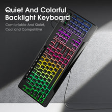 Load image into Gallery viewer, ONIKUMA Professions Gaming Headset Esports Package With RGB Light Mouse Keyboard Headphone Bracket Wired with Mic Earphone Gamer
