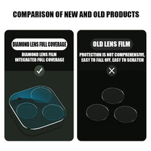 Load image into Gallery viewer, 3PCS Camera Lens Screen Protector for iPhone 11 12 Pro Max 13 Mini Camera Glass for iPhone XR XS X 7 8 Plus 6 6S SE 2020 Glass Lens Scratch Resistant Tempered Glass