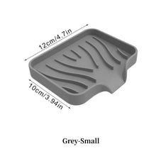 Load image into Gallery viewer, Silicone Drain Soap Dish - Anti-Slip Sink Tray for Kitchen & Bathroom