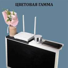 Load image into Gallery viewer, Adjustable Screen Storage Rack - No-Drill Shelf for TV & Computer Monitors