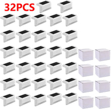 Load image into Gallery viewer, Warm White LED Solar Step Lamp β Waterproof Outdoor Garden & Stair Lights