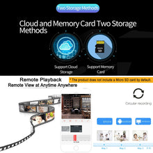 Load image into Gallery viewer, Dual Lens PTZ IP Camera 4000 mA Battery Wireless Auto Track Cctv Security Surveillance Video Full Color Night Vision HD Home Cam