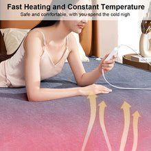 Load image into Gallery viewer, Electric Heating Blanket – Double Body Warmer with Thermostat