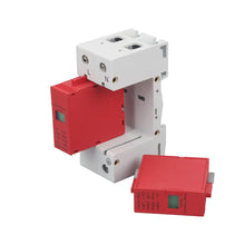 Load image into Gallery viewer, Solar Power Surge Protector Surge Protective Device SPD Arrester Low Voltage House 1/2/3/4 Pole Surge Voltage Protection 40/60KA