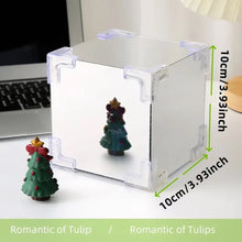 Load image into Gallery viewer, Handmade DIY Tulip Flower Cube Night Light GT Full Set of Material Package Room Decoration Couple Birthday Gift Night Light