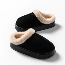将图片加载到图库查看器,Fashion Women Fluffy Slippers for Autumn and Winter Indoor EVA Thick Sole Anti-Slip and Warm Unisex Slippers for Winter