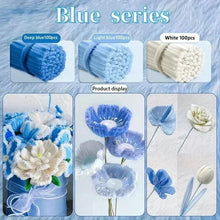 Load image into Gallery viewer, Chenille Stems 30cm Pipe Cleaners - DIY Craft Supplies for Handmade Flowers & Art Projects
