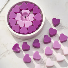 Load image into Gallery viewer, 55-Cavity Heart Silicone Candle Mold – DIY Valentine’s Candle, Wax Melt & Chocolate Mold for Love Crafts, Baking & Party Gifts