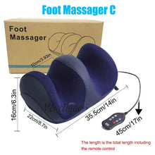 Load image into Gallery viewer, Extra Big Electric Foot Massager – Shiatsu Hot Compress & Leg Roller