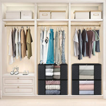 将图片加载到图库查看器,Large Capacity Foldable Clothes Storage Bag – Blanket & Closet Organizer