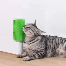 Load image into Gallery viewer, Cat Massage Brush & Hair Remover β Self-Grooming Wall Corner Comb for Cats | Detachable, Easy-Clean Pet Massage Tool