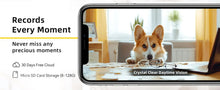 Load image into Gallery viewer, BoyKeep Smart Camera 2K Security Protection Wifi Surveillance 5G/2.4GHz Indoor Baby Night Vision 360° Pan & Tilt 2-Way Audio K30