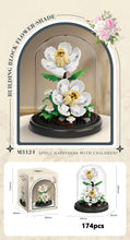 将图片加载到图库查看器,Eternal Flower Bouquet Bonsai Potted Plant Micro Building Blocks Model Home Decoration Puzzle Toys Kids Birthday Christmas Gifts