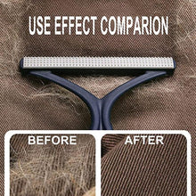 将图片加载到图库查看器,Silicone Double Sided Pet Hair Remover Lint Remover Clean Tool Shaver Sweater Cleaner Fabric Shaver Scraper for Clothes Carpet Double Carpet Wooden Manual Roller Professional Reusable Lint Cleaner for Pet Hair