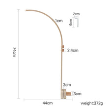 Load image into Gallery viewer, Baby Wooden Bed Bell Bracket Mobile Holder