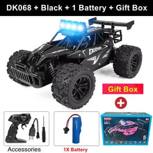 Load image into Gallery viewer, 1:16 RC Drift Racing Car - High-Speed Off-Road Alloy Truck with LED Lights, 20KM/H, 2.4G Radio Control for Kids & Adults
