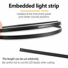 Load image into Gallery viewer, Universal 18-in-1 RGB Car Ambient Light Kit - Full Color App-Controlled Neon Strips