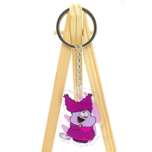将图片加载到图库查看器,Chowder Men's and women's key chain accessories lovely bag pendant key ring acrylic cartoon friend gift
