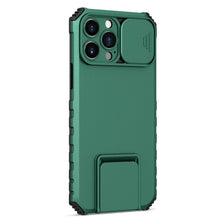 Load image into Gallery viewer, Unique Cover with Camera Protection Heavy Duty Shockproof Protective iPhone 13 Pro Case ShockProof Case For iPhone 13 12 11 Pro Slide Camera Protection Case Dual Layer Armor Case Back Cover