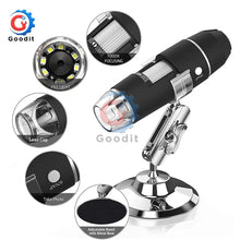 将图片加载到图库查看器,Digital Electron microscope WIFI 50x to 1000x Magnification Adjustable Endoscope with 8 LEDs for iOS Android Smartphone Tablet