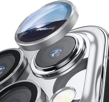 Load image into Gallery viewer, Camera Lens Protector for iPhone 14 Pro Max Plus 13 12 Mini 14Pro iPhone14 13Pro 14Plus 12Pro Glass Protection Protective Film Metallic Camera Ring Lens Protector with Glass Cover