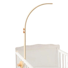 Load image into Gallery viewer, Baby Wooden Bed Bell Bracket Mobile Holder