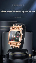 将图片加载到图库查看器,LED Watch Men Fashion Creative Crab Type Electronic Watch Luminous Binary Gift Business Style Cool Waterproof Multi Function