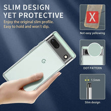 将图片加载到图库查看器,For Google Pixel 8 8A Pixel 8 Pro Slim Soft TPU Silicone Cover Phone Cases for Google Pixel 6A Google Pixel 7 7A 4 XL 5 4A 4G 5G