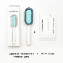 Load image into Gallery viewer, Cat Cleaning Comb Cat Hair Remover to Remove Floating Hair Sticky Fur Universal Pet Grooming Brush for Cat Dog Paired with Wipes Pet Cleaning Hair Removal Comb For Massaging And Removing Loose Hair
