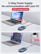 Load image into Gallery viewer, Vaydeer Undetectable Mouse Jiggler with Power Adapter and ON/Off Switch Mouse Mover Simulator, Driver-Free Mouse Movement Simula
