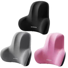 Load image into Gallery viewer, Memory Foam Lumbar Back Cushion for Car, Office & Gaming Chairs
