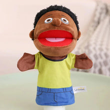 Load image into Gallery viewer, 28-33cm Kids Plush Finger & Hand Puppet Popular Activity Boy Girl Role Play Bedtime Story Props Family Role Playing Toys Doll