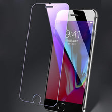 Load image into Gallery viewer, 2Pcs Anti Blue Ray 9H Tempered Glass for iPhone X XS MAX XR 11 12 13 mini 14 Pro Max 6 6S 7 8 Plus SE 2020 Screen Protector Film Anti Blue Light Tempered Glass Screen Protector for iPhone