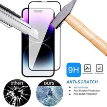 将图片加载到图库查看器,20000D Full Tempered Glass For iPhone 14 13 12 11 Pro Max mini Screen Protector iPhone X XR XS Max 7 8 Plus SE Glass Film 9H Hardness HD Screen Protector For iPhone
