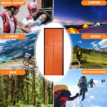 将图片加载到图库查看器,Portable Waterproof Emergency Survival Sleeping Bag Outdoor Edc Camping Gear Thermal Sack First Aid Rescue Kit Mylar Blanket