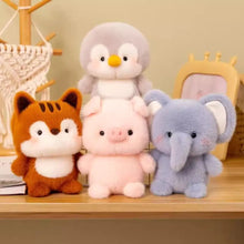 Load image into Gallery viewer, Cute Plush Companion Doll Anime Elephant Rabbit Bear Panda Cartoon Desk Companion Doll 16cm Soft Plush Toy Sleeping Gift