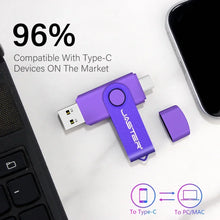 Load image into Gallery viewer, TYPE-C USB Flash Drive 128GB Real Capacity Pen Drive 64GB Free Key Chain Memory Stick Creative Business Gift Red U Disk Blue 32G