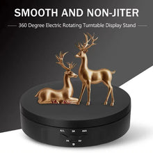 将图片加载到图库查看器,Motorised Rotating Mirror Display Stand,360 Degree Turntable, Jewellery Holder,USB Power Supply, Rotating Shooting, Three Speeds
