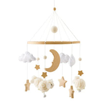 将图片加载到图库查看器,Wooden Baby Rattle Crib Mobile Holder for Newborns